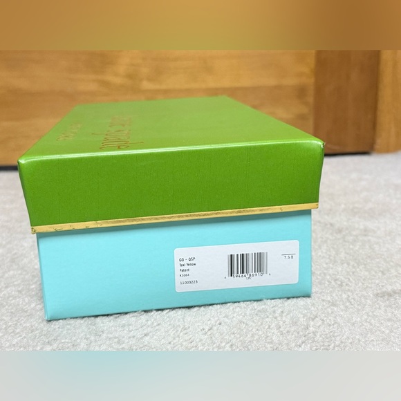 RARE Kate spade yellow taxi cab flats size 7.5 - Picture 11 of 12